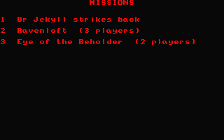 Chaos - The War of the Wizards atari screenshot